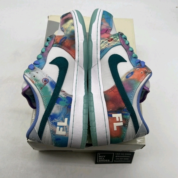 Nike SB Dunk Low "Futura Labs Bleached Aqua" 2024 - Size 11 - Picture 3 of 14